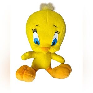 Vintage 1996 Tweety Bird Plush 9” Ace Novelty Looney Tunes Warner Bros Toy